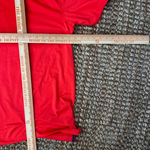 UA Under Armour Coldblack Men’s Polo Shirt Red (2XL) - Picture 5 of 5